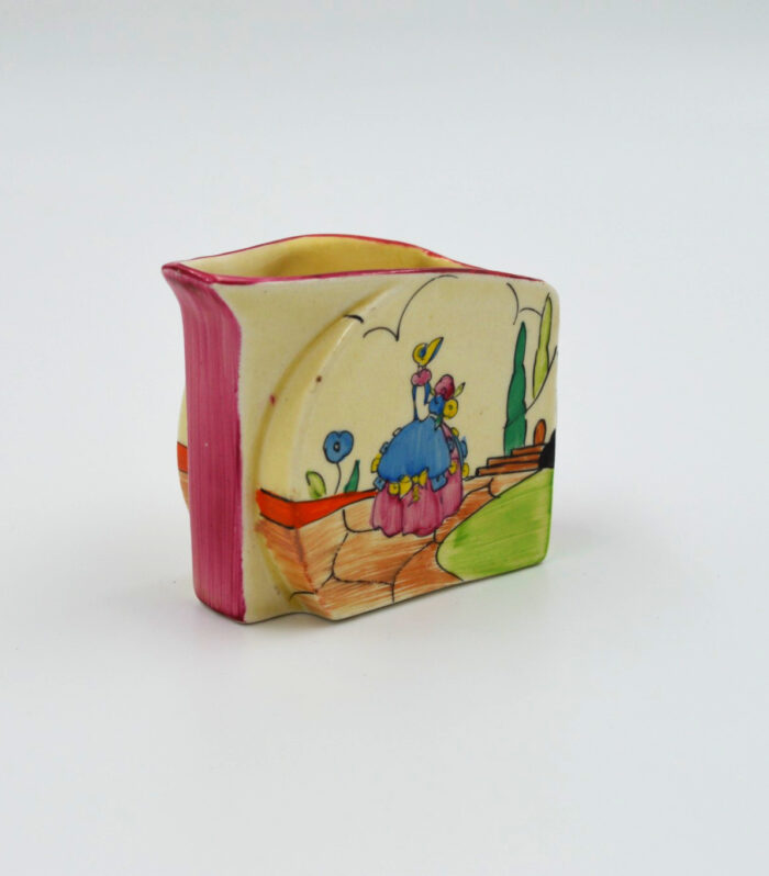 Clarice Cliff Rare Idyll Stamford Shape Creamer – c.1933