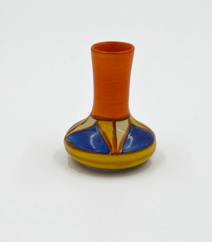 Clarice Cliff Original Bizarre Very Rare Miniature Vase – Salesman's Sample – 6.5cm