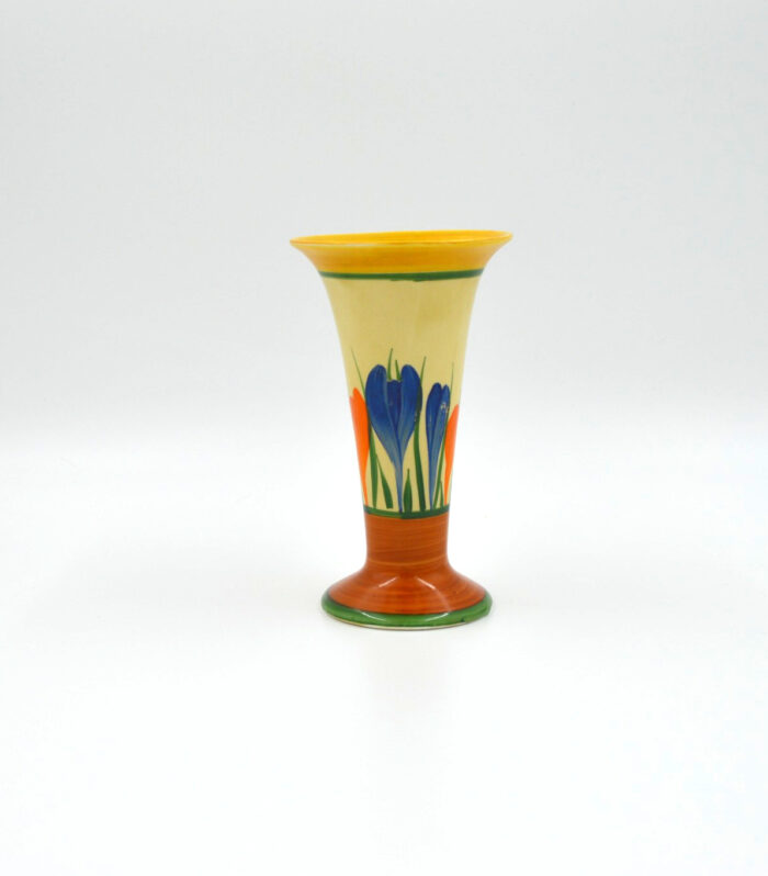 Clarice Cliff Early Autumn Crocus Vase – Shape 278 – c.1929